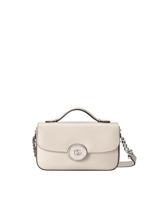 Petite Mini GG Shoulder Bag White