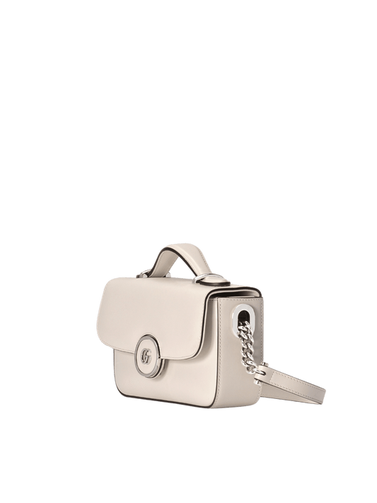 Petite Mini GG Shoulder Bag White